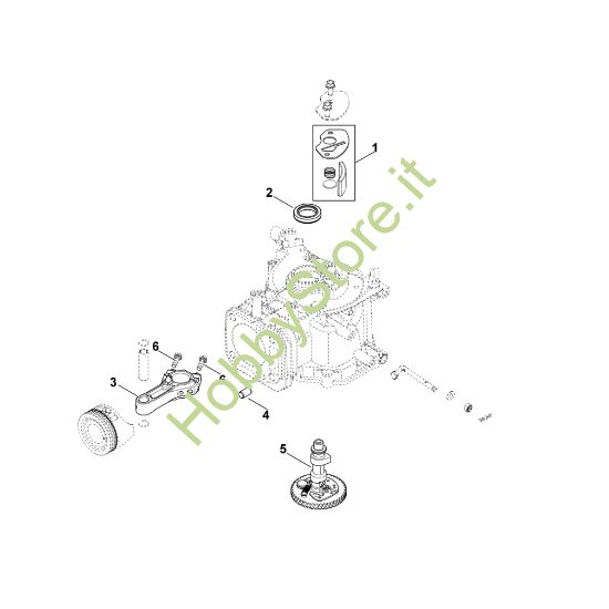 Picture of C - Albero a camme XT-6 (XT149-0213)